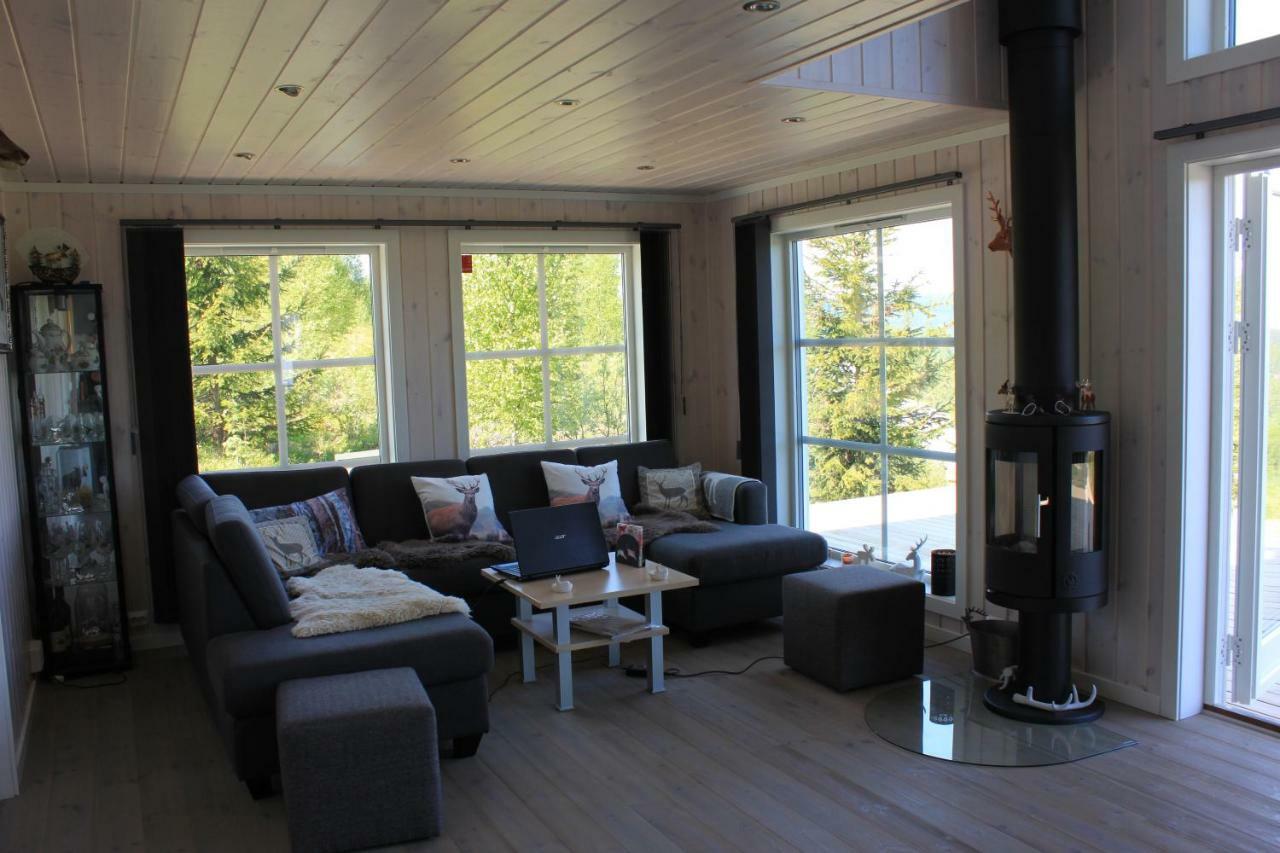Luxury Mountain Villa Strandlykkja Exterior photo