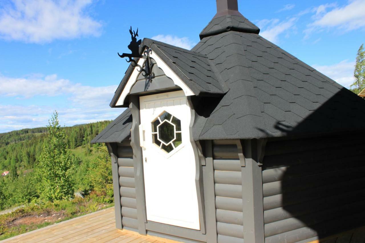 Luxury Mountain Villa Strandlykkja Exterior photo
