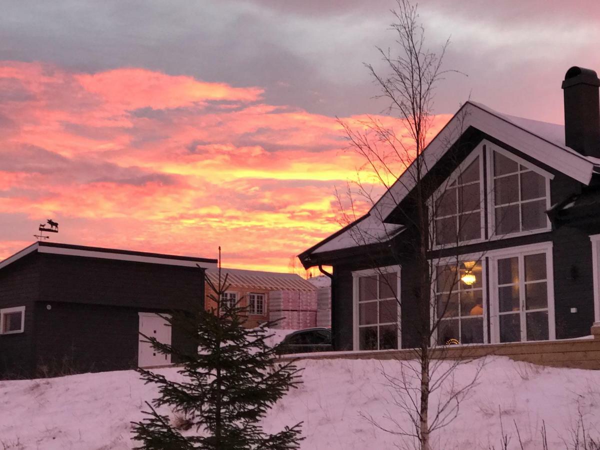 Luxury Mountain Villa Strandlykkja Exterior photo